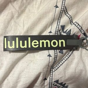 Lululemon keychain